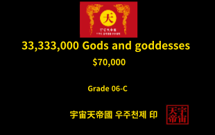 33,333,000명 신과 여신