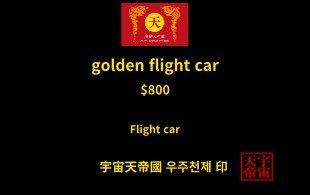 황금 비행차 교환권