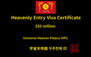 천상 입국 비자 증명서